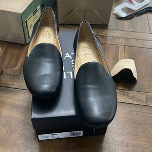 Black Naturalizer Loafers.